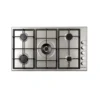 جنرال إلفا تركي سطح مدمج, 5 عيون غاز, مقاس 60×90 سم, مفاتيح تحكم امامية, فضي