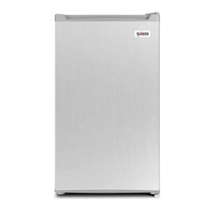 ثلاجة سرين باب واحد 3.2 قدم مكعب، 92 لتر، SR120 فضي