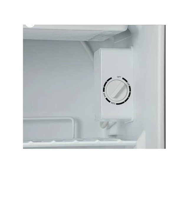 ثلاجة سرين باب واحد 3.2 قدم مكعب، 92 لتر، SR120 فضي